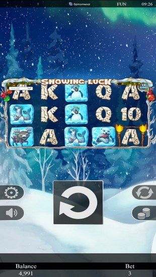 Snowing Luck Christmas Edition Slot Mobile