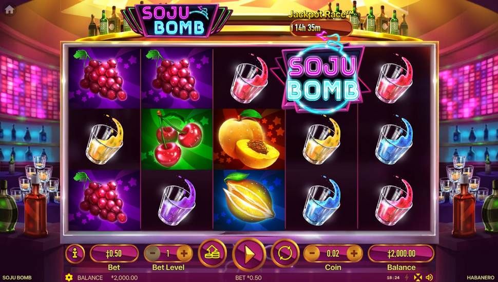 Soju Bomb slot Gameplay