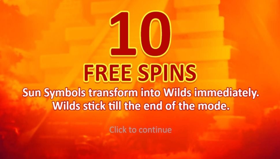 Solar Temple slot - free spins