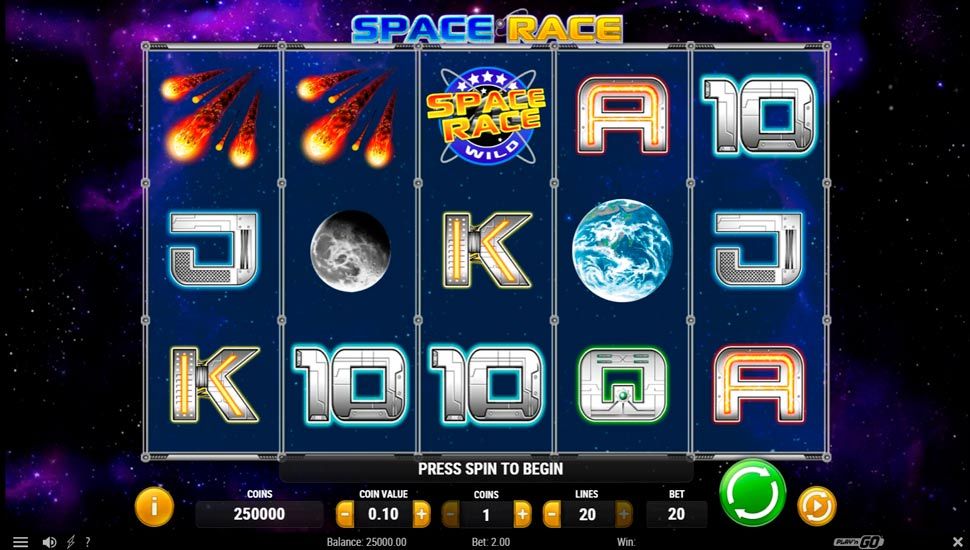 Space Race Slot - Review, Free & Demo Play preview