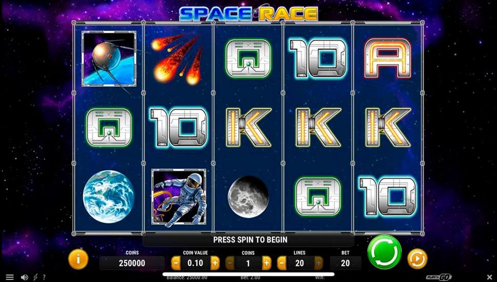 Space race slot mobile