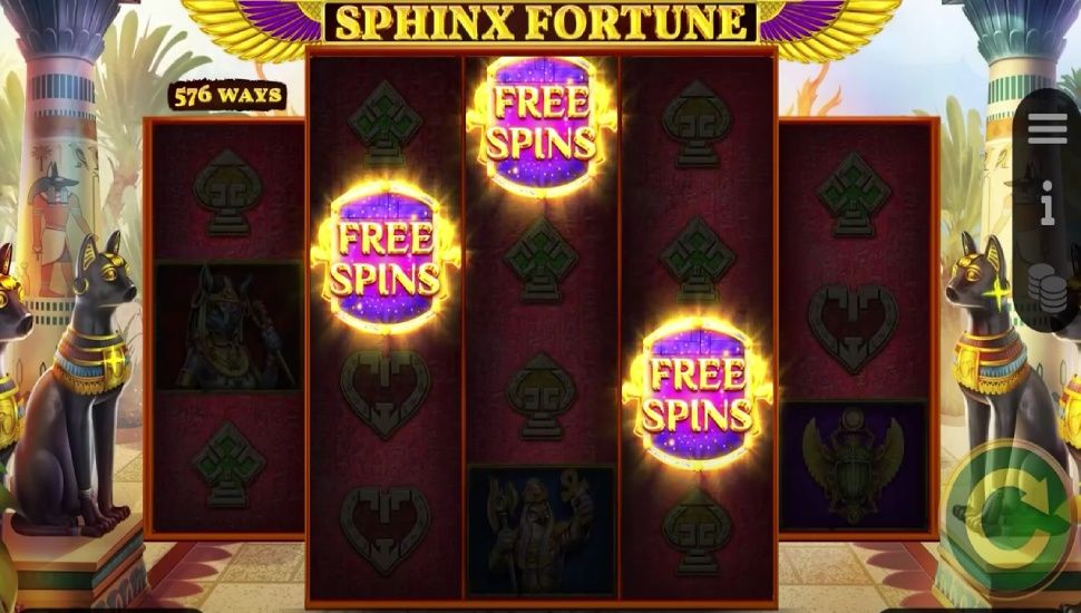 Sphinx Fortune Hold and Win - Bonus Features