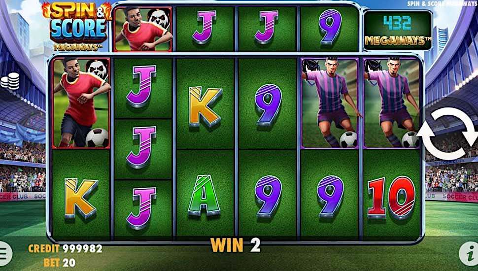 Spin Score Megaways slot mobile