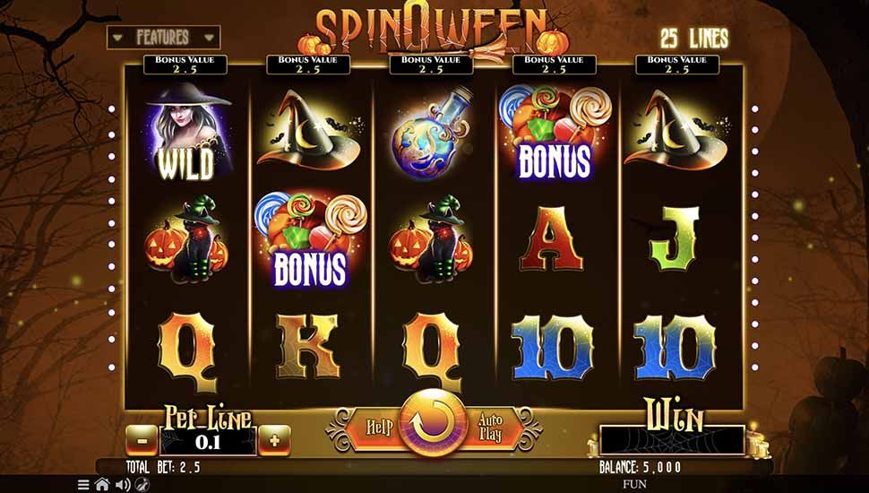 Spinoween Slot - Review, Free & Demo Play preview