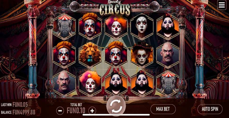 Spooky Circus slot mobile
