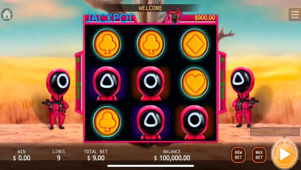 Squid party slot mobile