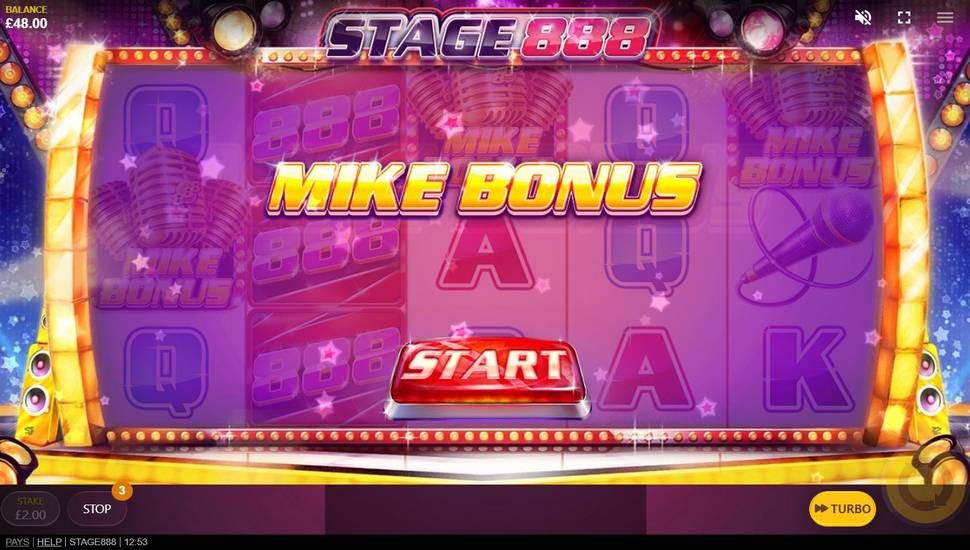 Stage 888 Slot - Mike Bonus