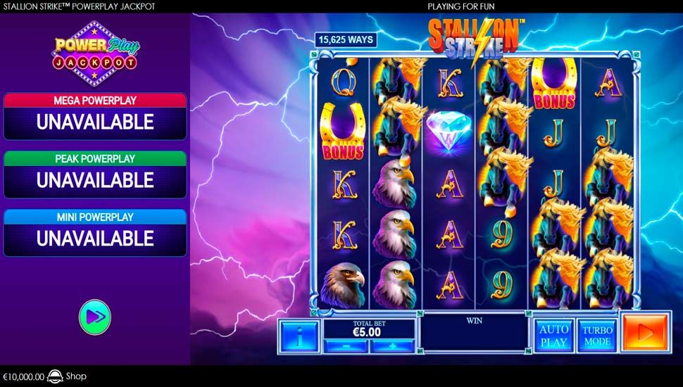 Stallion Strike PowerPlay Jackpot