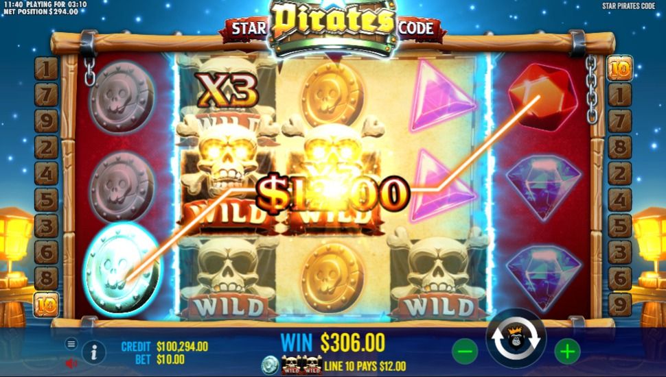 Star Pirates Code slot machine