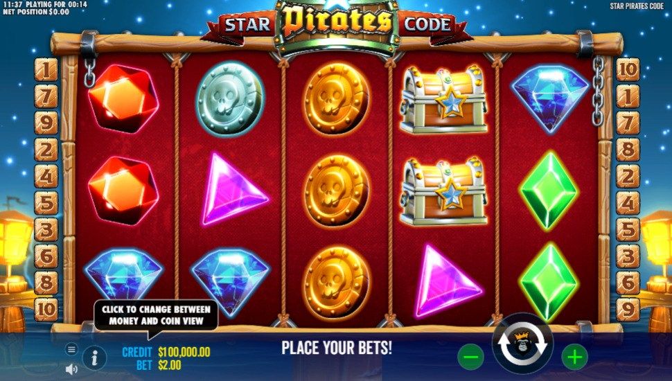 Star Pirates Code Slot preview