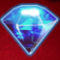 Blue diamond symbol symbol