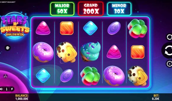 Stars n' Sweets Hold & Win