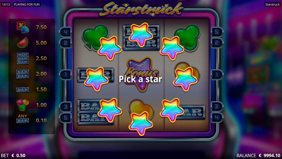 Starstruck slot - Hot Zone