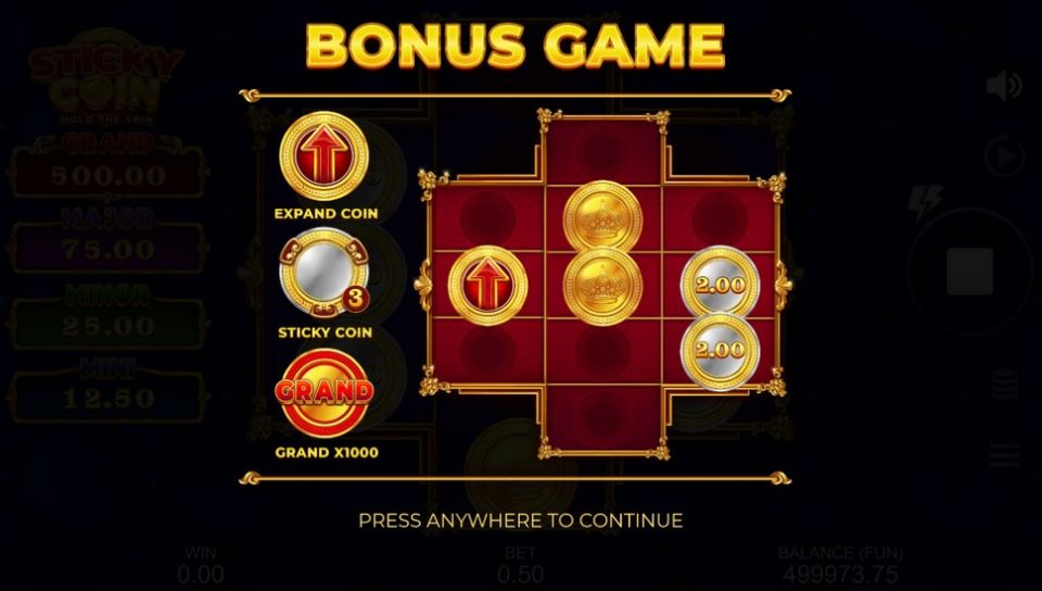 Sticky Coin Slot Free spins