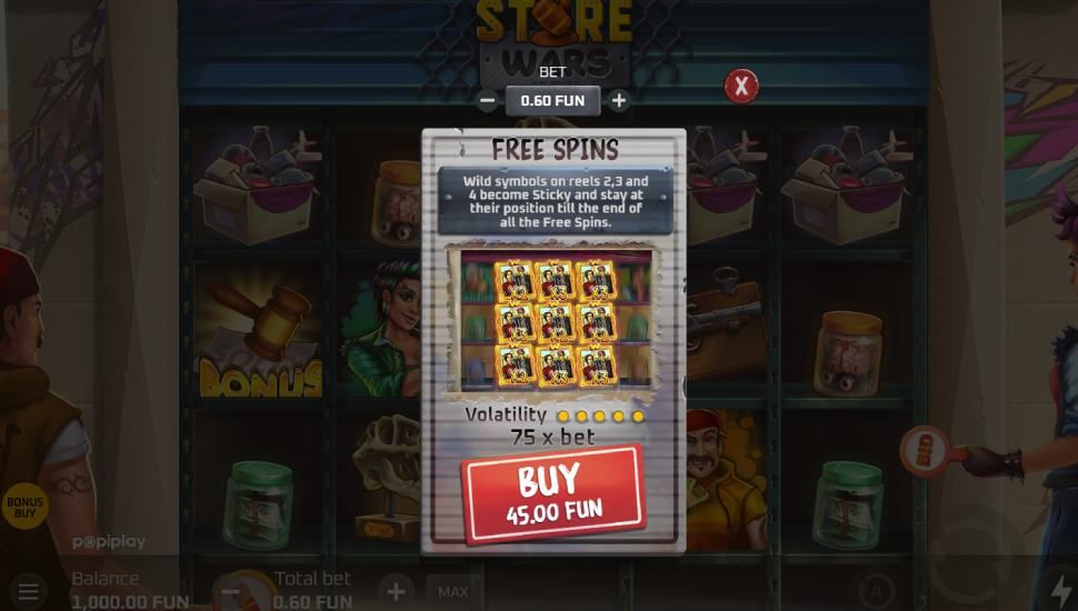 Store Wars slot - feature