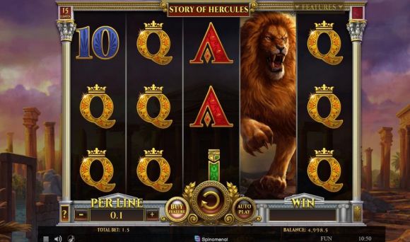 Story of Hercules 15 Lines