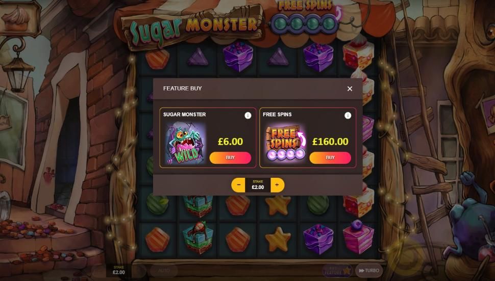 Sugar Monster slot - feature