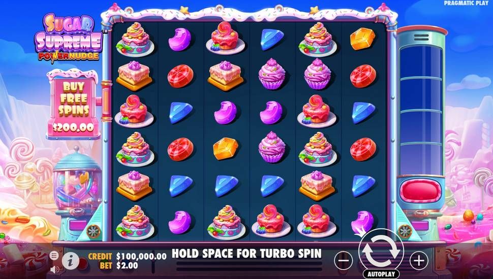 Sugar Supreme Powernudge slot Gameplay