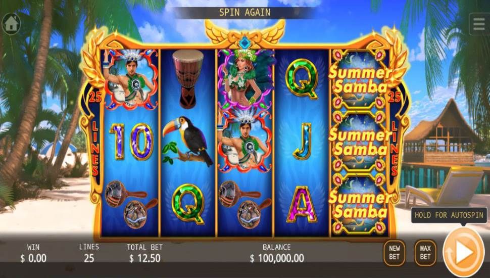Summer Samba slot mobile