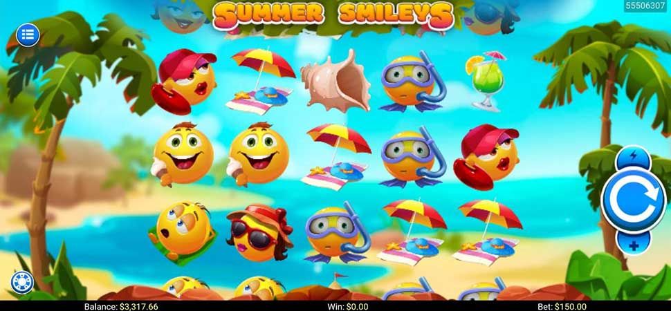 Summer Smileys slot mobile