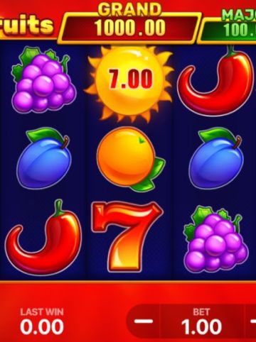 Sunny Fruits: Hold and Win