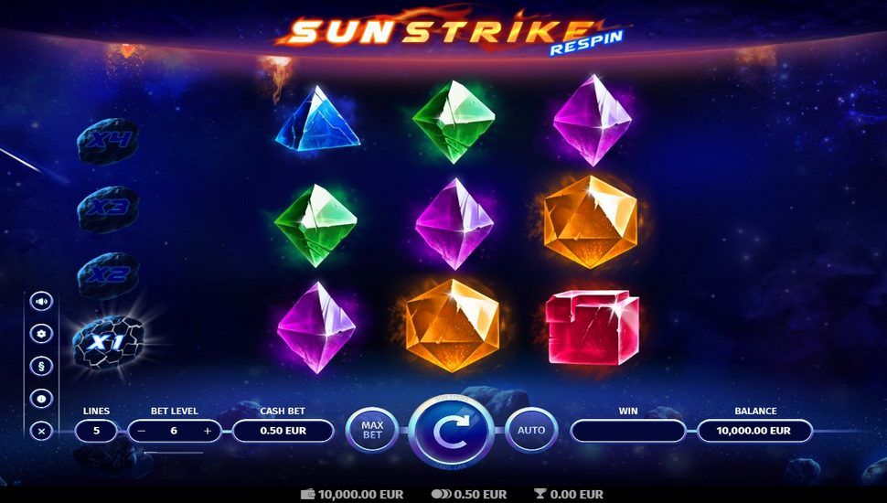 Sunstrike Respin Slot - Free, Review & Demo Play preview