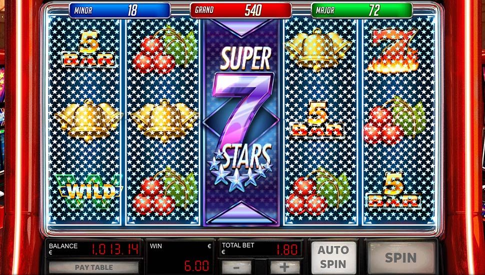 Super 12 Stars slot - super seven