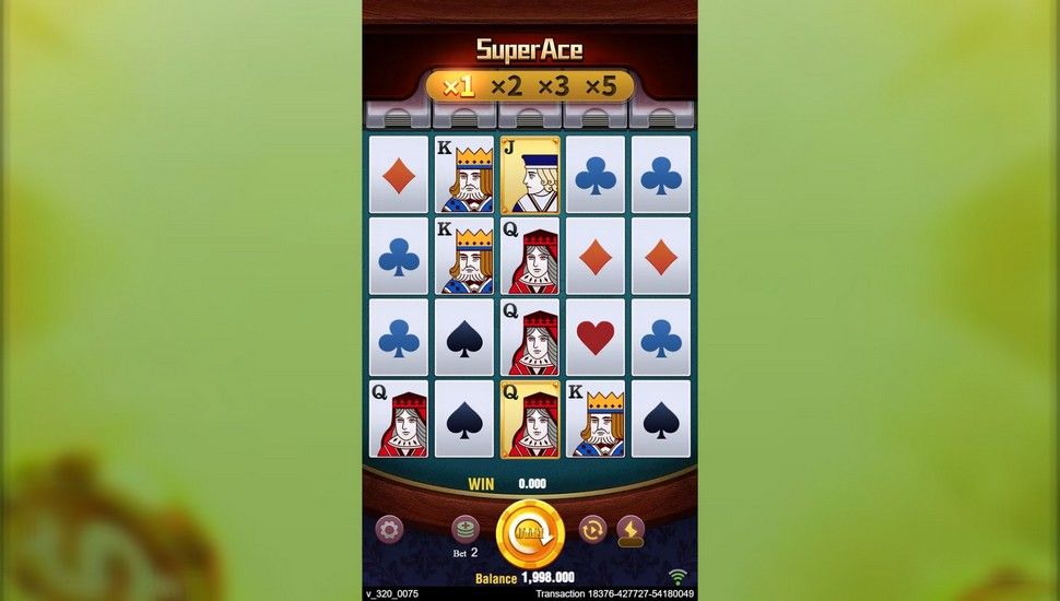Super Ace slot gameplay
