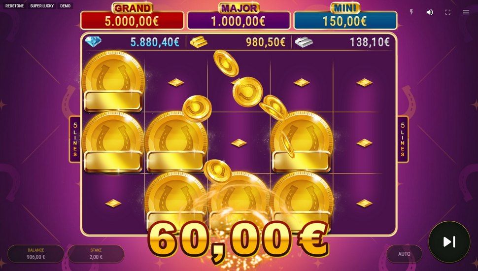 Super Lucky slot Lock & Cash bonus