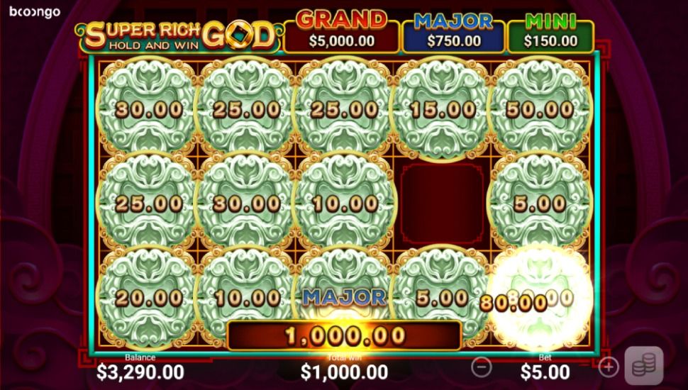 Super Rich God: Hold and Win - Bonus Features