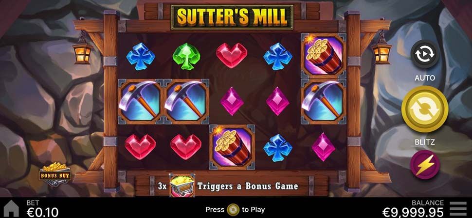 Sutter-s Mill slot mobile