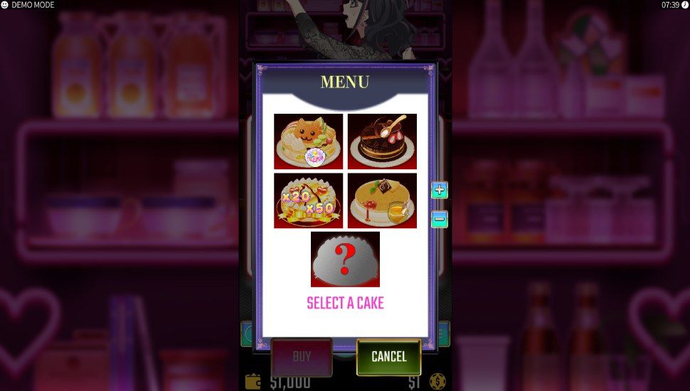 Sweet Cat Cafe slot - feature