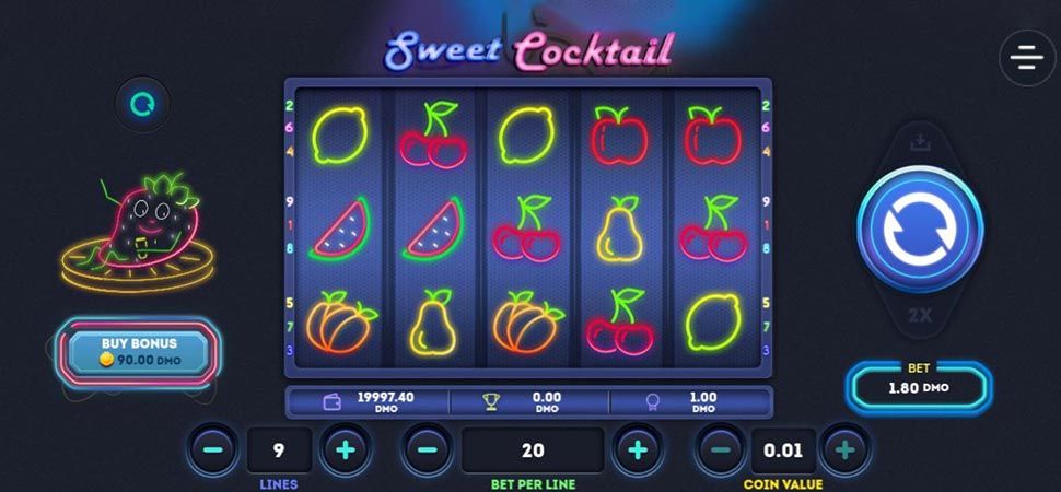 Sweet Cocktail slot mobile