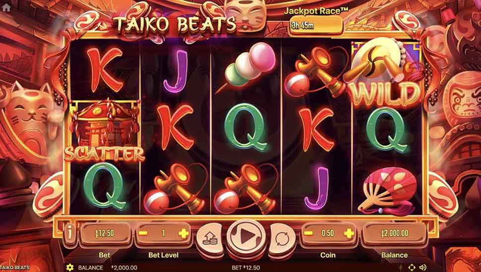 Taiko Beats slot Gameplay