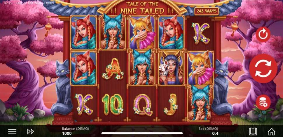 Tale of the Nine Tailed slot mobile