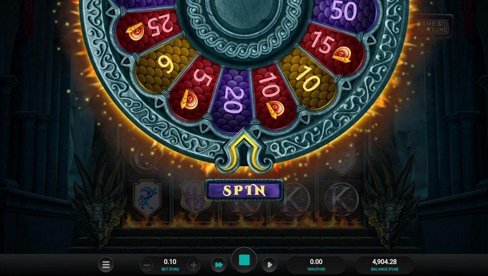 Temple of Fury slot supper spinner