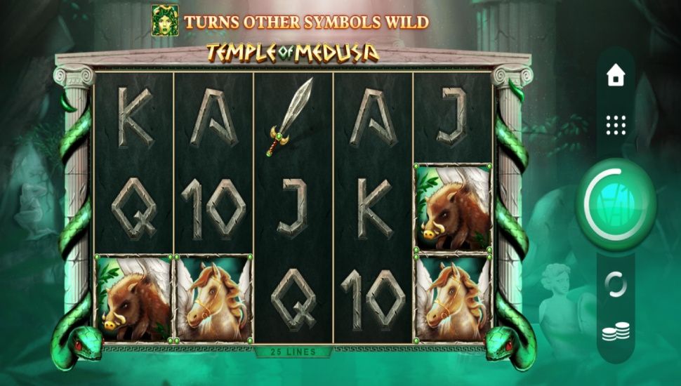 Temple of Medusa Slot by Microgaming