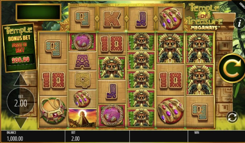 Temple of Treasure Megaways