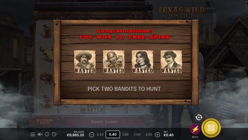 Texas Wild Justice slot Wild hunt