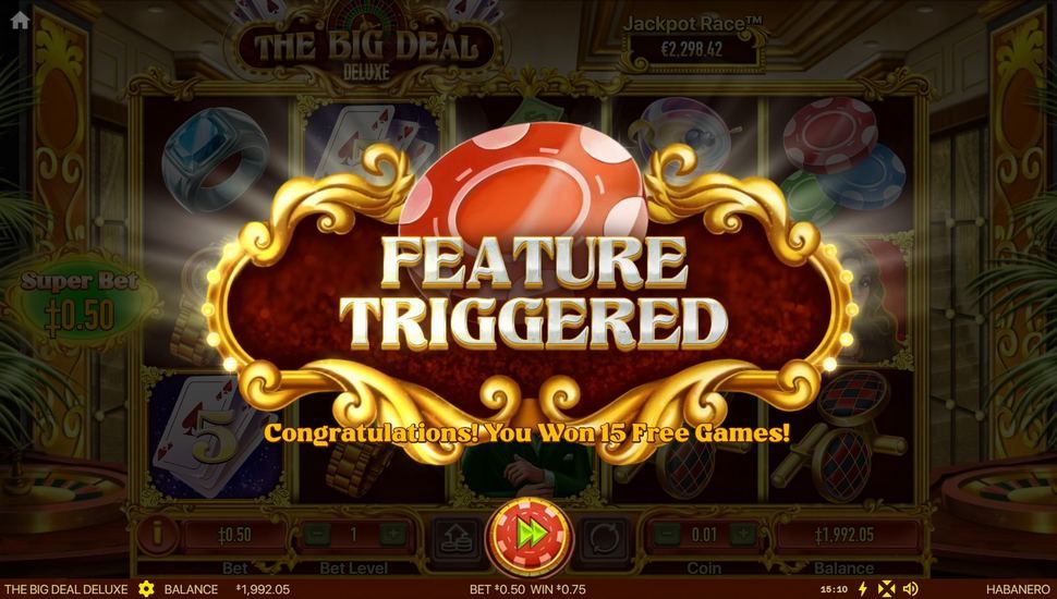 The Big Deal Deluxe slot bonus