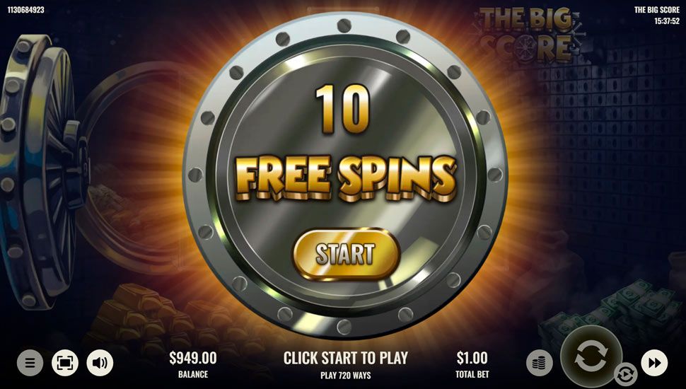 The Big Score slot Free Spins