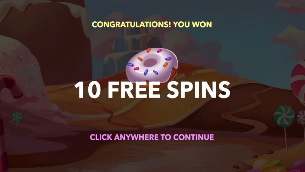 The candy crush slot - Free spins
