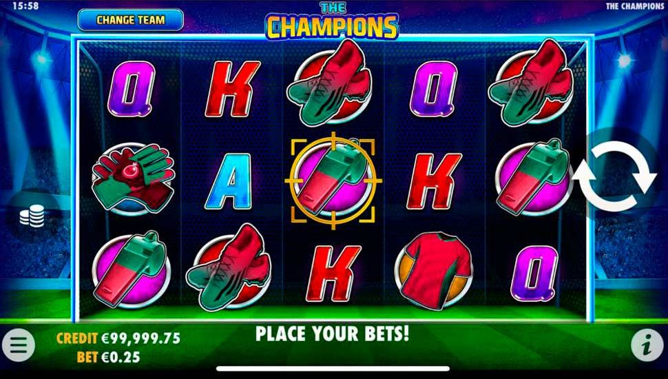 The Champions slot mobile