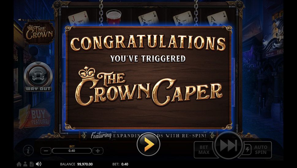 The Crown slot machine