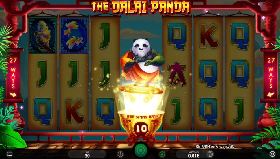 The Dalai Panda slot - feature