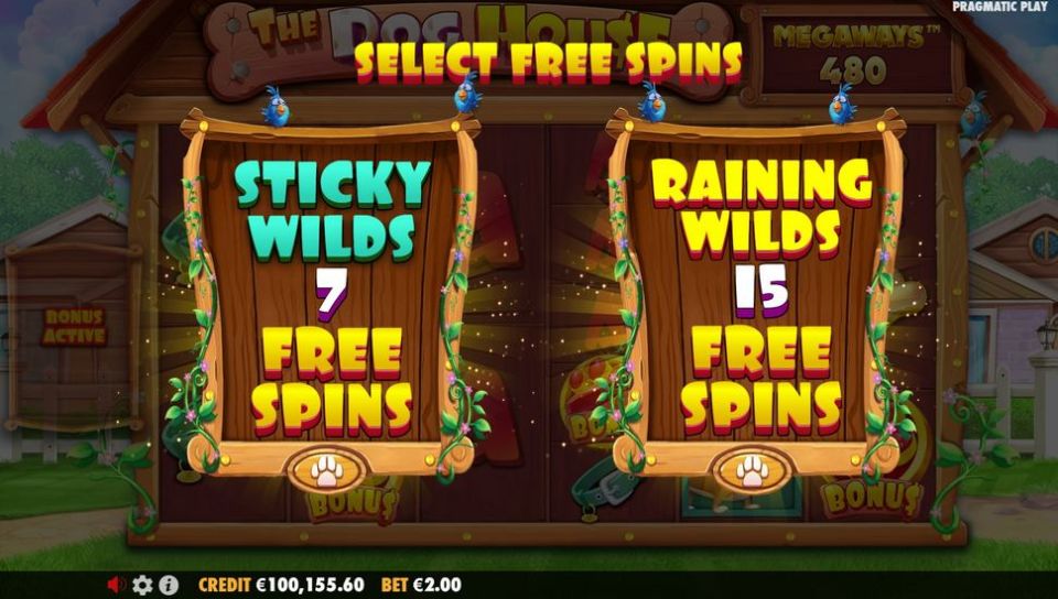 The Dog House Megaways slot Free spins