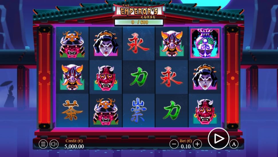 The Emperor's Curse slot - gameplay