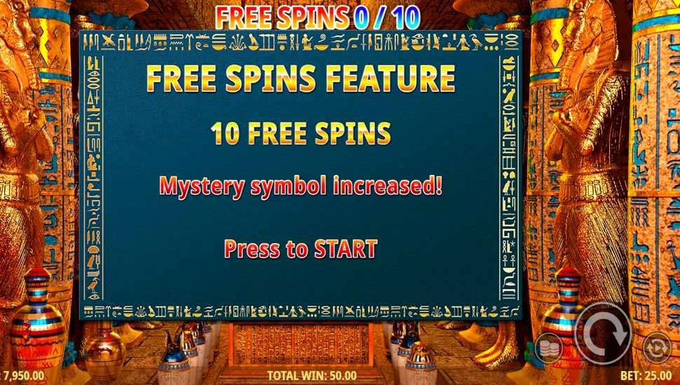 The Forbidden Pyramid slot Free Spins