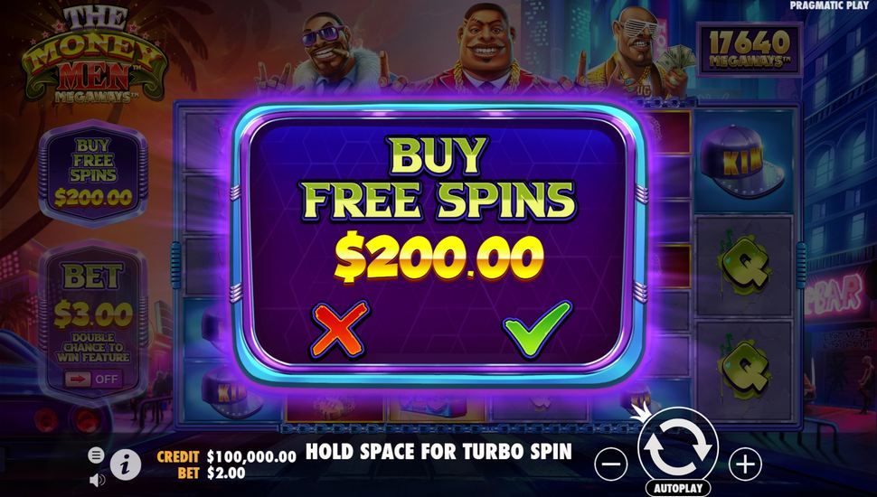 The Money Men Megaways slot Buy free spins