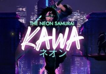 The Neon Samurai: Kawa Classic logo